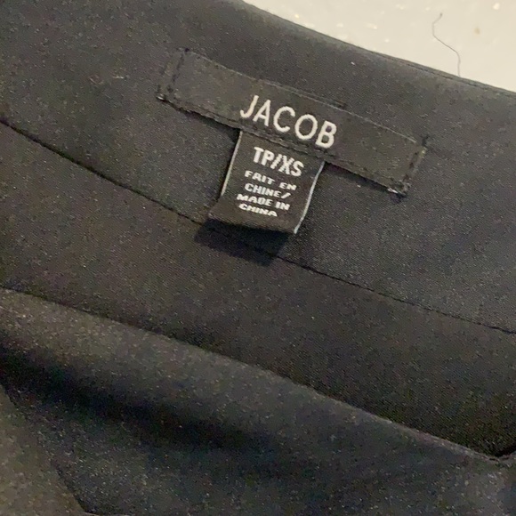 Black silk dress in great condition, worn once only. - Picture 4 of 4